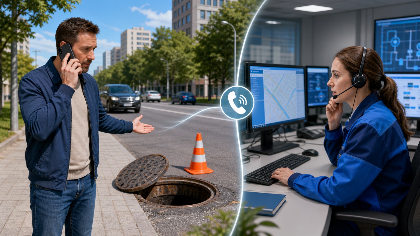 Цифровая заявка об открытом люке