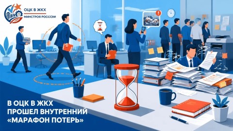 В ОЦК в ЖКХ Минстроя России провели внутренний «Марафон потерь» по выявлению скрытых резервов